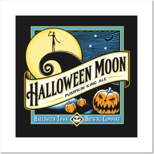 Halloween Moon Posters and Art